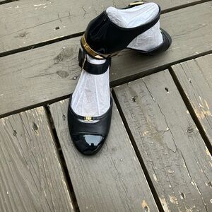 Sam Edelman Flat Rylie Black 7 1/2M NWT